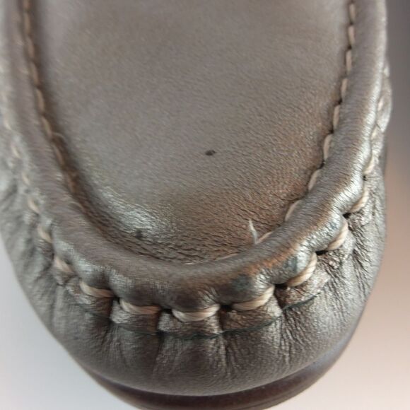 SAS women's Tripad Comfort pewter Penny Loafers - Picture 6 of 17